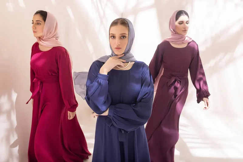 Two women dressed for a family gathering