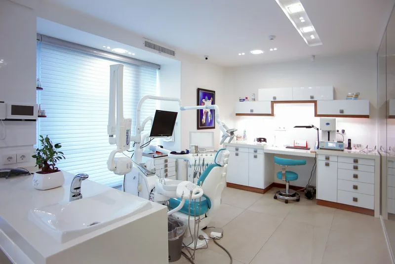 A dental treatment room