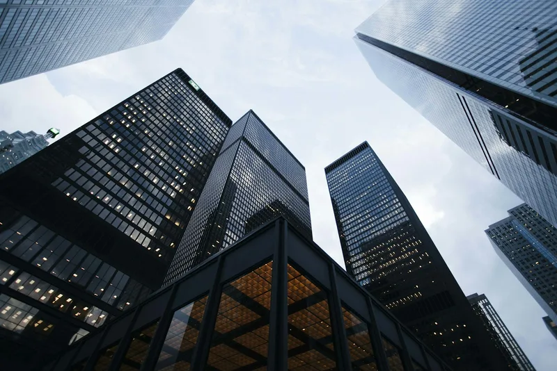 Modern building facade