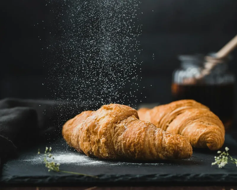 A tray of pastries
